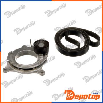 Kit de courroies trapézoïdales à nervures pour BMW | GATES K106PK1173